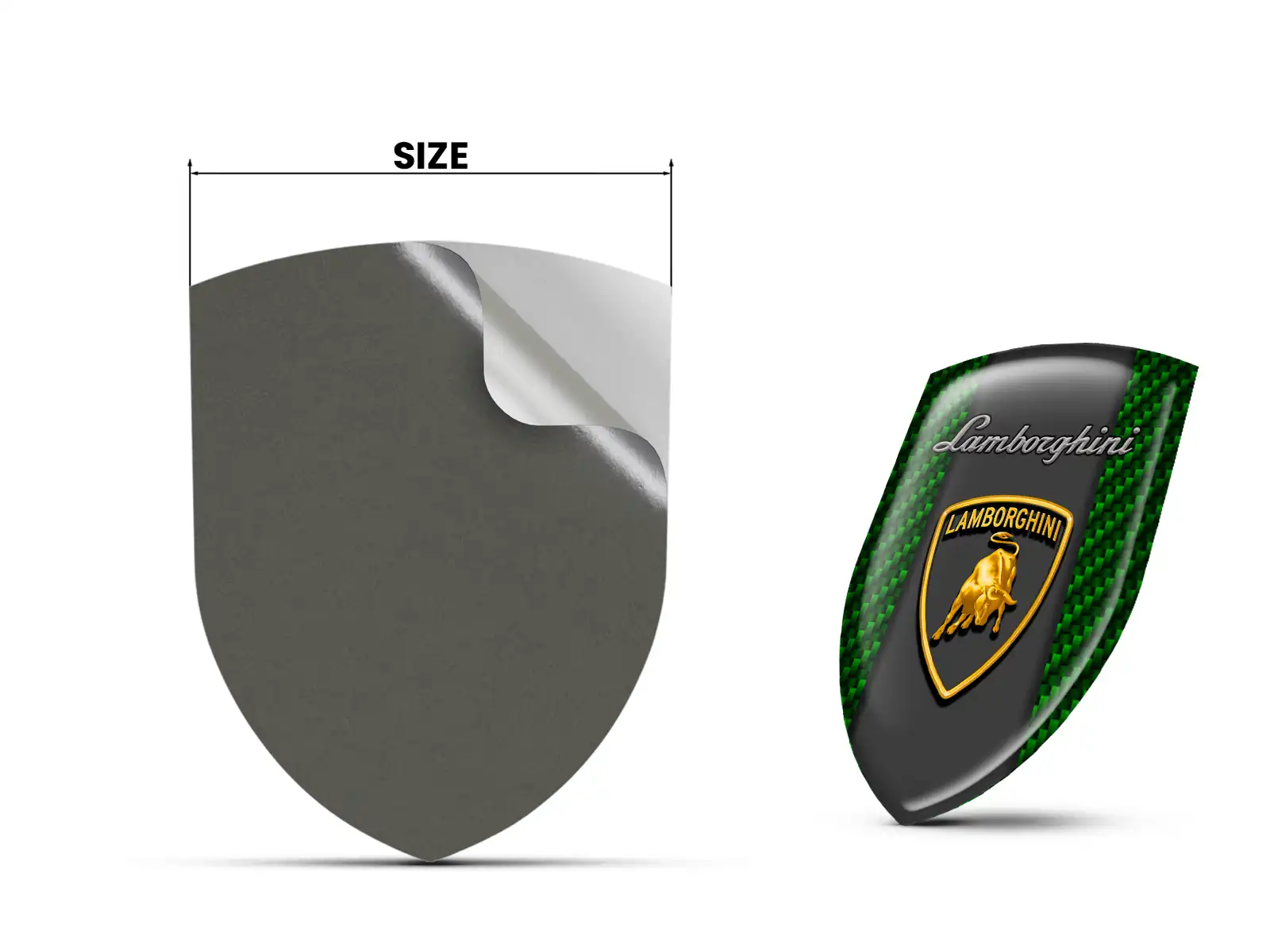 Lamborghini Impresión Parachoques Alta Calidad Resistente Moderna